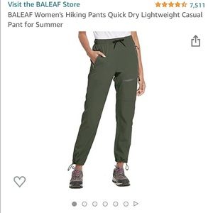 NWT, BALEAF Quick-dry Lightweight Hiking Pants
